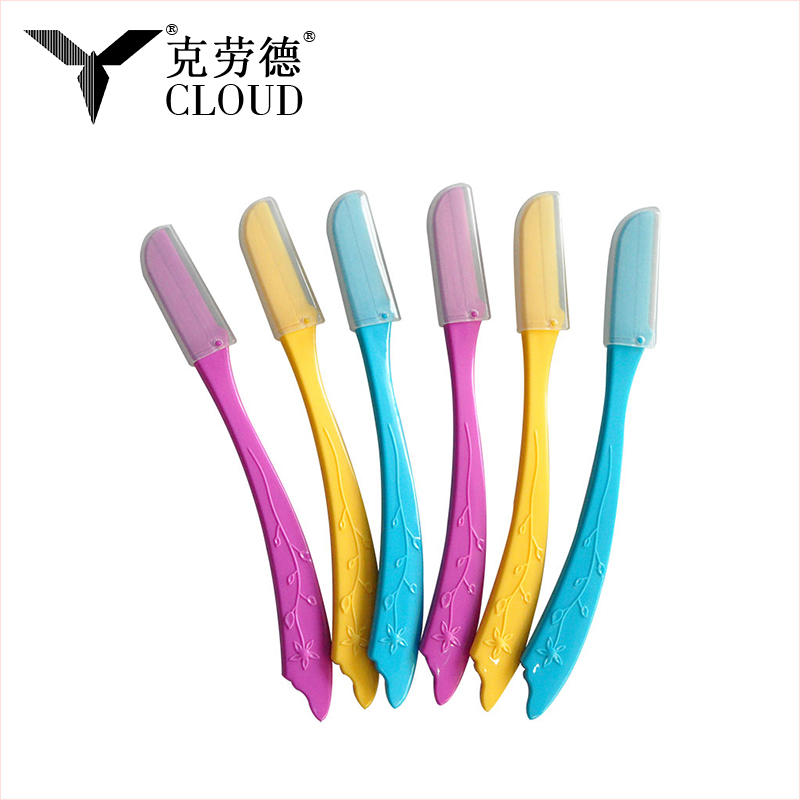 Seyahat için Tek Kullanımlık Taşınabilir Kaş Tıraş Makinesi Tıraş Makinesi