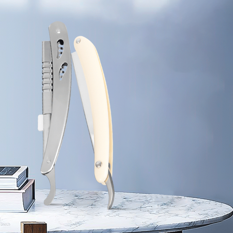 Dayanıklı Paslanmaz Çelik Oluklu Düz Jilet Sapı