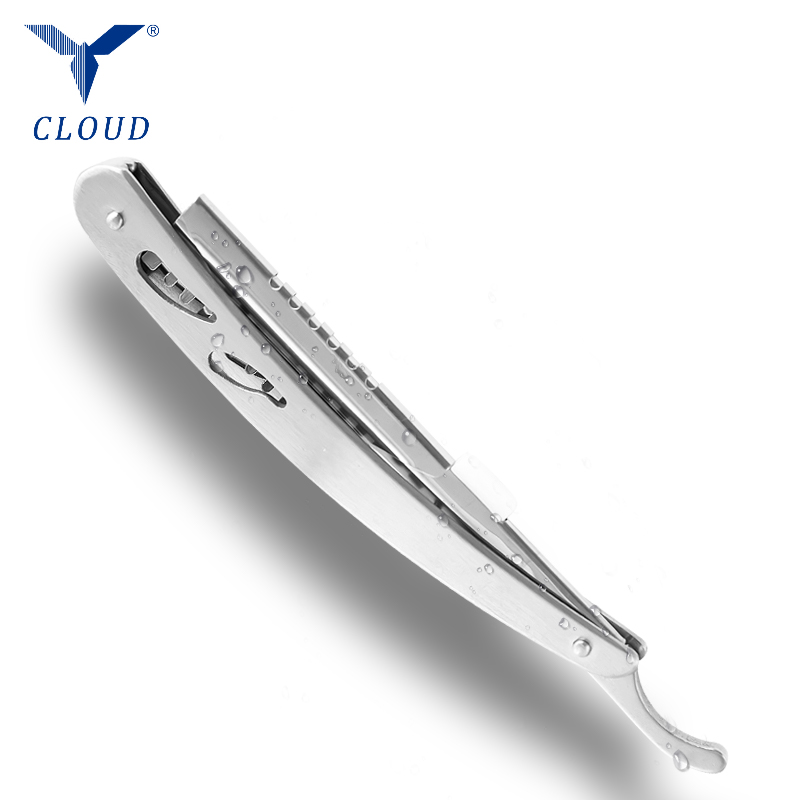 Dayanıklı Paslanmaz Çelik Oluklu Düz Jilet Sapı