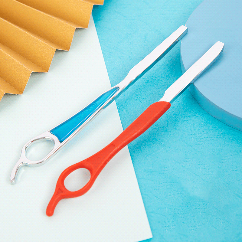 Saç Kesme Tıraş Makinesi Paslanmaz Çelik Ustura (Plastik Saplı)