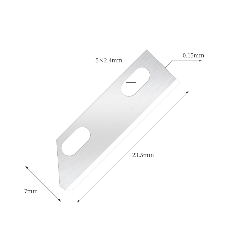 Taşınabilir Ultra Pürüzsüz Paslanmaz Çelik Şekillendirici Tıraş Bıçağı