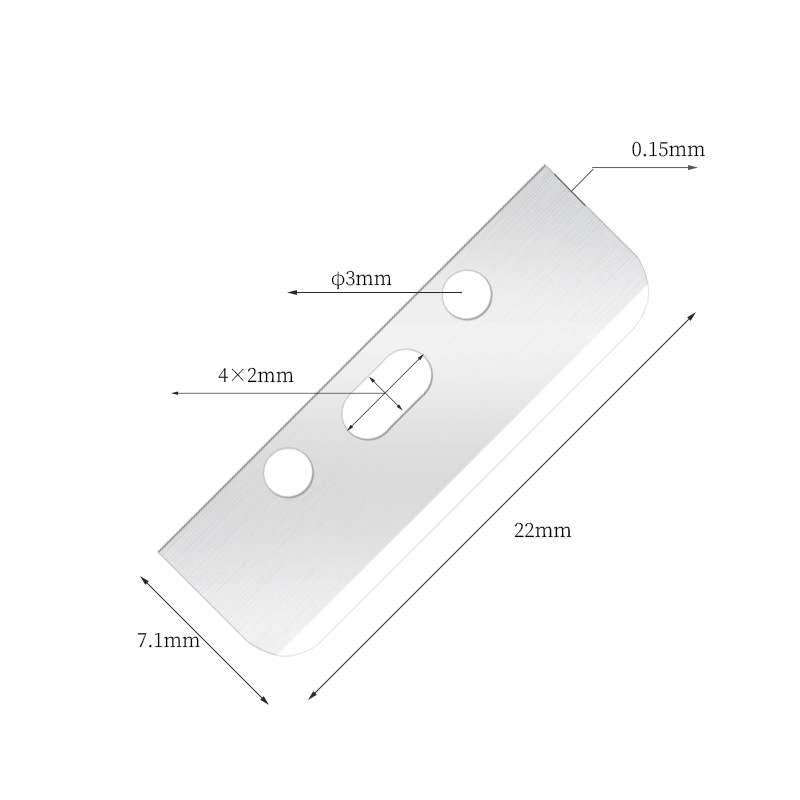 Çok Fonksiyonlu İpek Pürüzsüz Kaş Tıraş Makinesi Sökücü Bıçağı