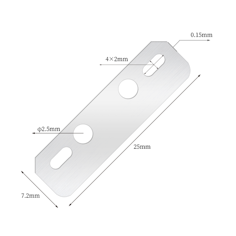Çok Fonksiyonlu İpek Pürüzsüz Kaş Tıraş Makinesi Sökücü Bıçağı