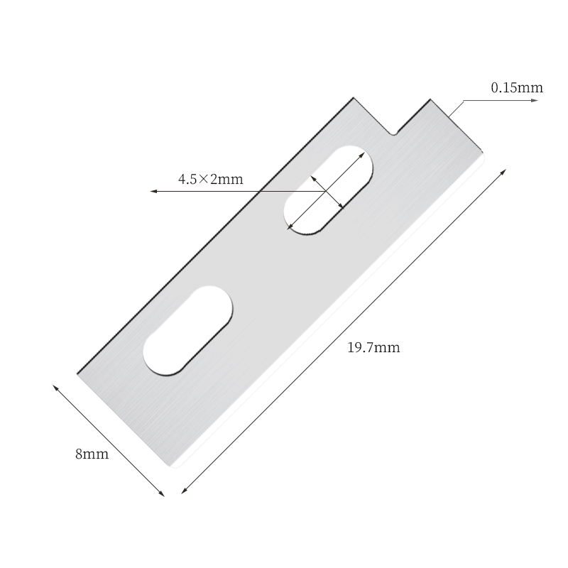 Hassas Keskin Paslanmaz Çelik Kaş Şekillendirme Bıçağı Bıçakları
