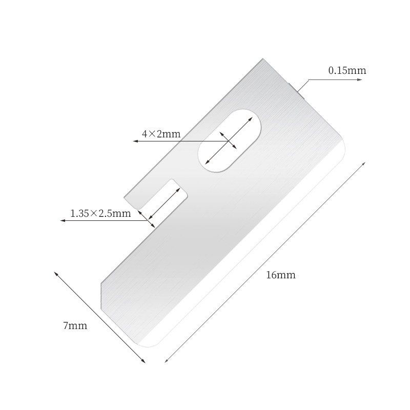 Hassas Keskin Paslanmaz Çelik Kaş Şekillendirme Bıçağı Bıçakları