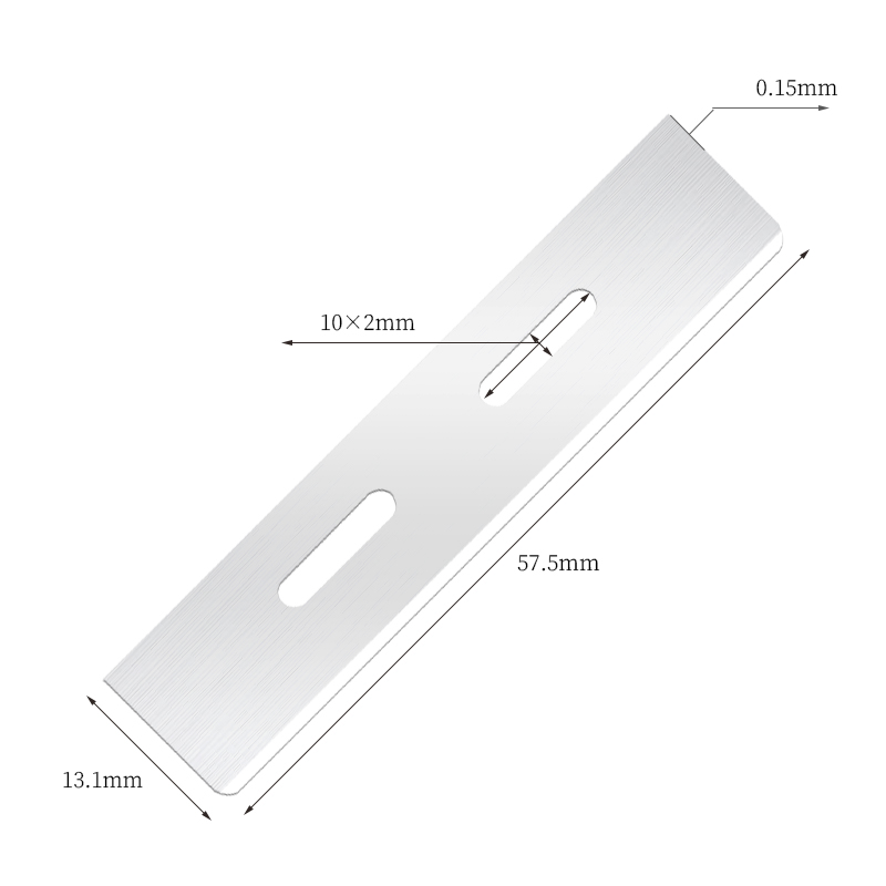 Dayanıklı Yeniden Kullanılabilir Paslanmaz Çelik Kaş Kesme Bıçağı