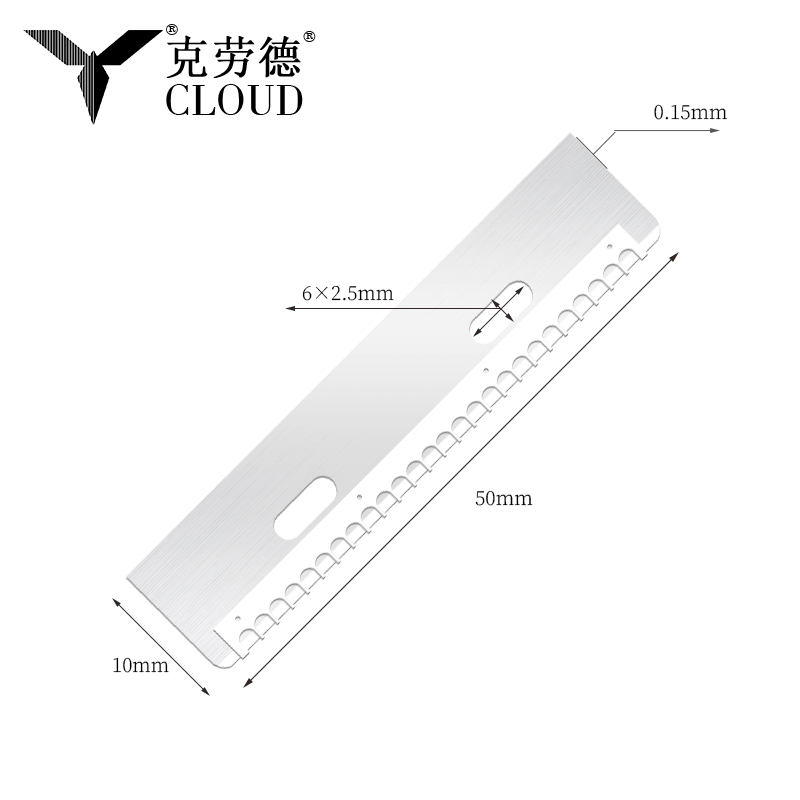 Dayanıklı Yeniden Kullanılabilir Paslanmaz Çelik Kaş Kesme Bıçağı