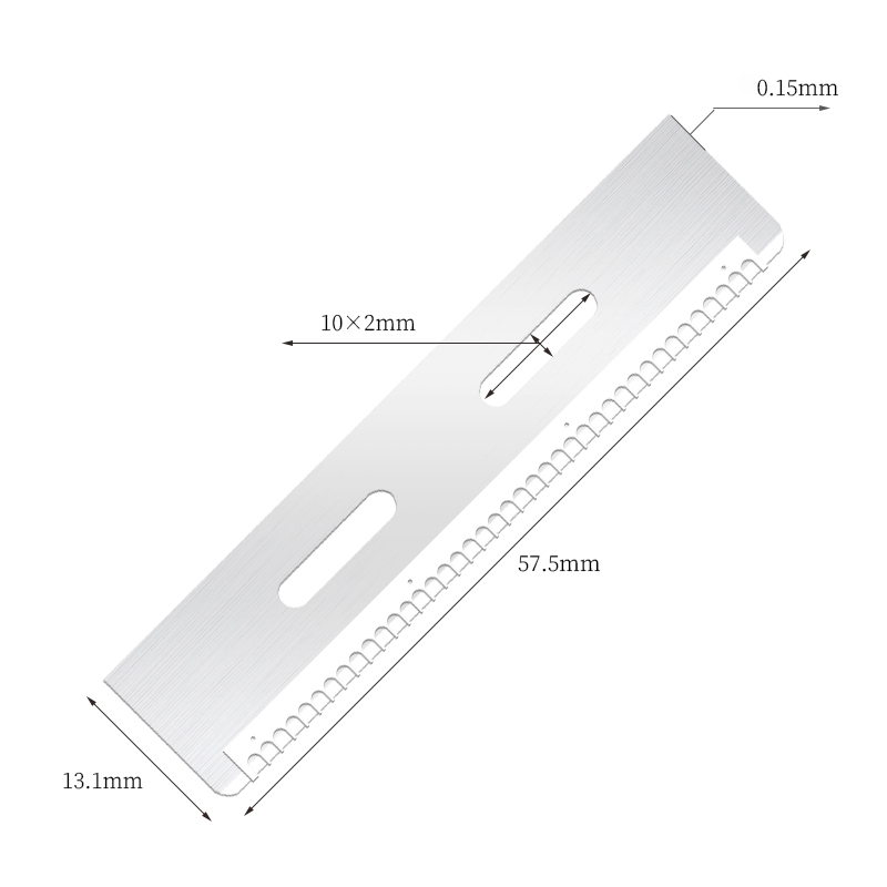 Dayanıklı Yeniden Kullanılabilir Paslanmaz Çelik Kaş Kesme Bıçağı