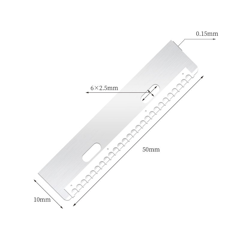 Dayanıklı Yeniden Kullanılabilir Paslanmaz Çelik Kaş Kesme Bıçağı